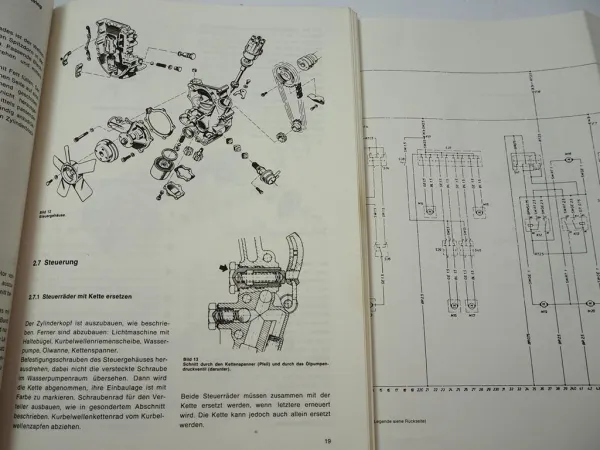 Opel Rekord E Reparaturhandbuch Werkstatthandbuch 8/1977 - 8/1981