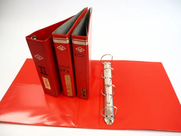 Orenstein & Koppel 9 Leerordner Sammelmappen Ringordner zur Ablage