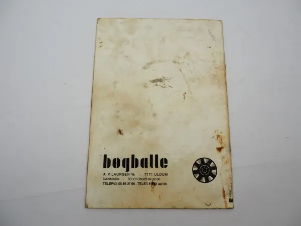 Orig. Bogballe B500 B700 BL600 Düngerstreuer Betriebsanleitung Streutabelle ETL