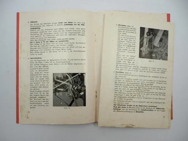 Orig. Fendt Farmer 1 FW237 Dieselross Betriebsanleitung Bedienung Wartung 1958