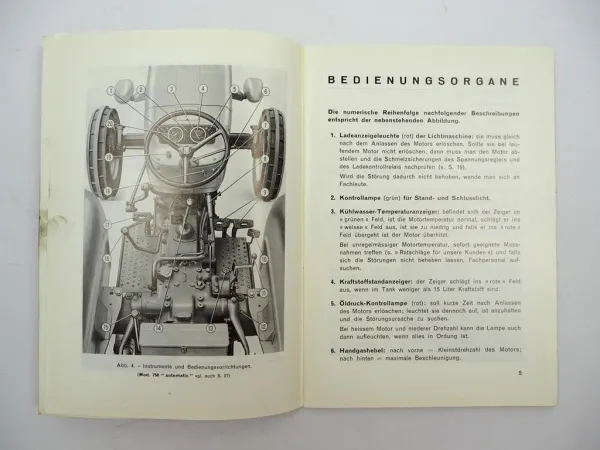 Orig. Fiat 750 750 automatic Schlepper Betriebsanleitung Bedienung Wartung 1969