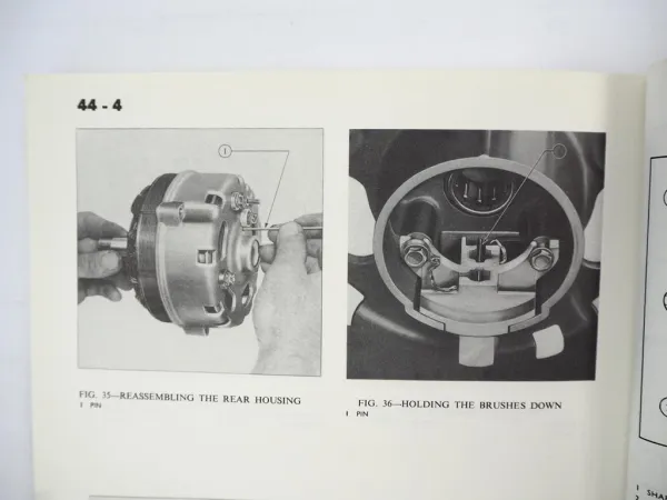 Orig. Ford 2700 Range 4 & 6 Cyl. 2701E - 2709E Service Manual + Parts List 1965
