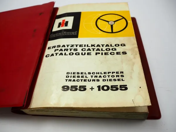 orig IHC 955 1055 Traktor Ersatzteilkatalog Ersatzteilliste Spare Parts 1979