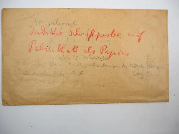Orig. Indische Pali Schrift auf Palmblatt Ceylon 19. Jh. Sammlung H. Weigold