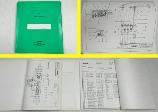 orig Irion DFQ-A Type 2301 Quergabelstapler Ersatzteilliste Ersatzteilkatalog
