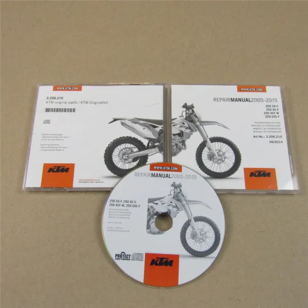 orig. KTM 250 SX-F XC-F EXC-F XCF-W Reparaturanleitung Werkstatthandbuch Repair