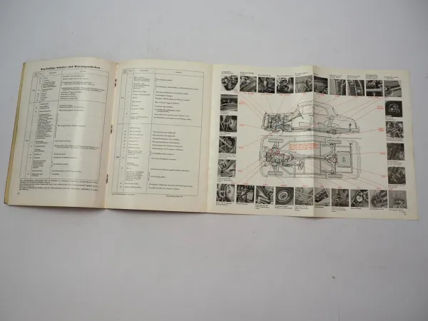 orig Mercedes Benz 180 Db W120 Betriebsanleitung Bedienungsanleitung 1960