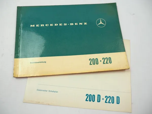 orig Mercedes Benz 200 220 /8 W115 Betriebsanleitung Bedienungsanleitung Nov1970