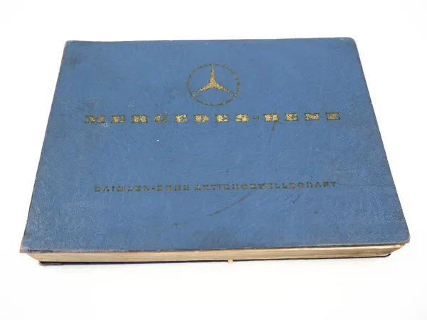 Orig. Mercedes Benz PKW 230SL W113 Pagode Cabrio Ersatzteilliste Parts List 1964