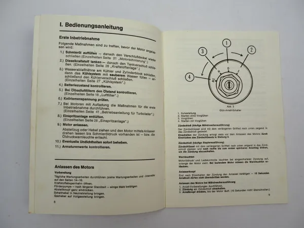 Orig. Perkins 3 4 6 Zylinder Dieselmotor Betriebsanleitung Wartung Bedienung 1975