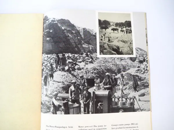 Orig. Prospekt Dia Pumpen Hammelrath & Schwenzer Pumpenfabrik KG Düsseldorf 1957
