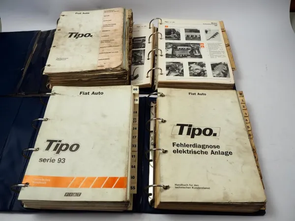 orig. Reparaturanleitung Fiat Tipo Typ 160 16V 8V Werkstatthandbuch 1988 - 1995