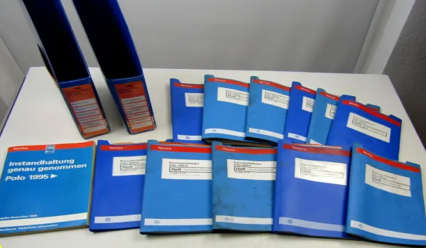 orig. Reparaturanleitungen VW Polo 6N Werkstatthandbücher ab 1995 - 2000