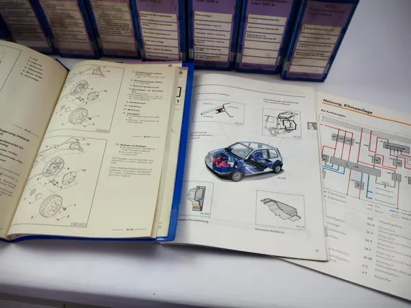 Orig Reparaturleitfaden VW Lupo 1999 - 2001 Reparaturanleitung GTI FSI 3L 6X 6E