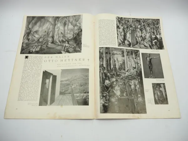 Orig. Zeitschrift Illustrierte Zeitung Leipzig Verl. Weber Reisenummer 4598 1933