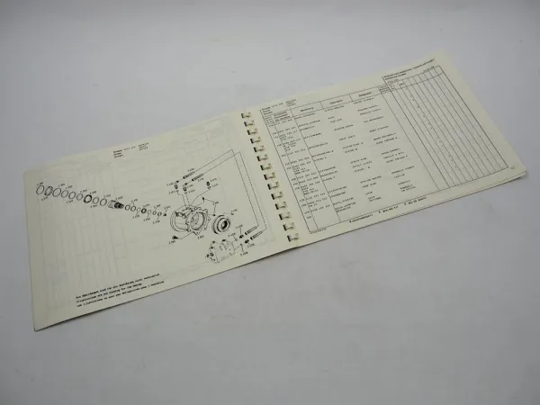 Orig ZF 2 AVG 100 Verteilergetriebe Ersatzteilliste Liebherr Parts List 03/1988