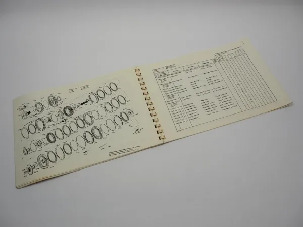 Orig. ZF 4 PW 45 H1 Planeten Wendegetriebe Ersatzteilliste Benati Parts List 84
