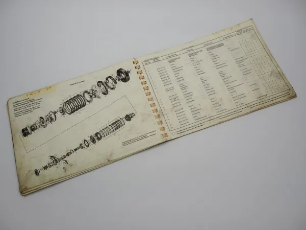 Orig ZF 4 WG 65 II Hydromedia Getriebe Ersatzteilliste Kaelble Parts List 12/80