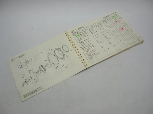Orig. ZF 6 WG 180 Hydromedia Getriebe Ersatzteilliste O&K Faun Krupp Terex 10/82