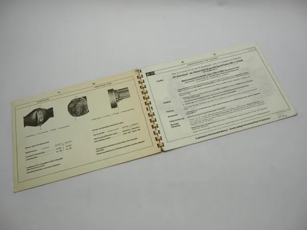 Orig. ZF AP-15/R Starrachse Ersatzteilliste Frisch Blaw Knox Parts List 10/1975