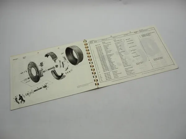 Orig. ZF AP-15/R Starrachse Ersatzteilliste Frisch Blaw Knox Parts List 10/1975