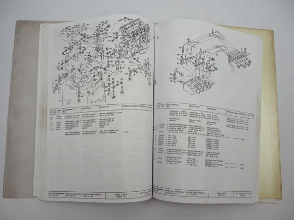 Original Atlas 1604M Serie 135 Bagger Ersatzteilliste Parts List 2000