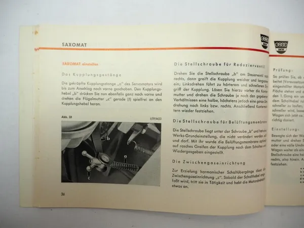 Original Auto Union DKW Junior PKW Betriebsanleitung Bedienung Wartung 1960