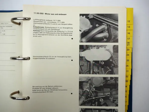 Original BMW 525 525A 528 528A E12 5er Werkstatthandbuch Reparatur 1974-76