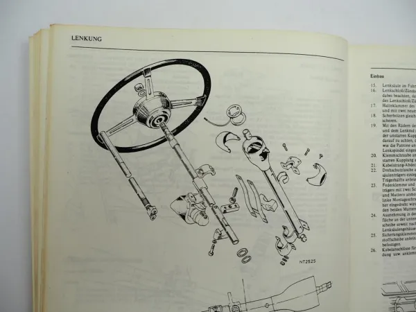 Original British Leyland Triumph TR6 Werkstatthandbuch Reparaturanleitung 1972