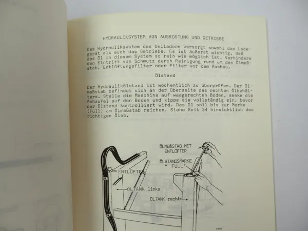 Original Case 1816 Uni-Lader Betriebsanleitung Ersatzteilliste ca. 1975