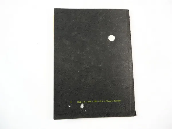 Original Claas Mercur Mähdrescher Betriebsanleitung Bedienungsanleitung 1965