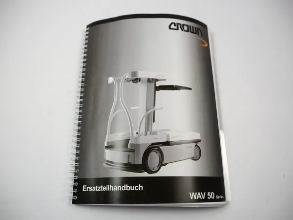 Original Crown WAV 50 Series Elektro Hubgerät Ersatzteilliste 2005
