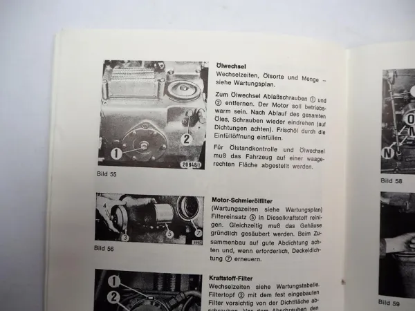 Original Deutz D2506 D3006 D4006 D4506 Betriebsanleitung Wartung Schaltplan 1975
