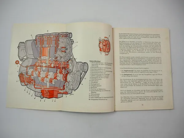 Original Deutz D40 D40S Typ D40.1 Schlepper Betriebsanleitung Bedienung 1961