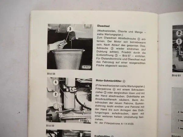 Original Deutz D6806 D7206 A Traktor Betriebsanleitung Bedienungsanleitung 1976