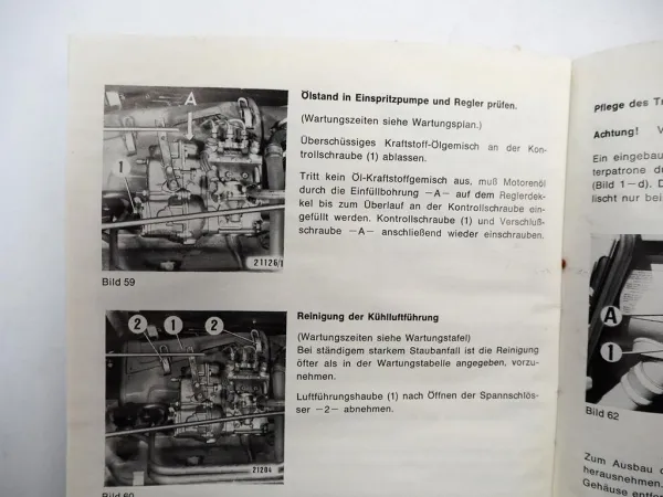 Original Deutz Intrac 2002 2003 A Betriebsanleitung Wartung Schaltplan