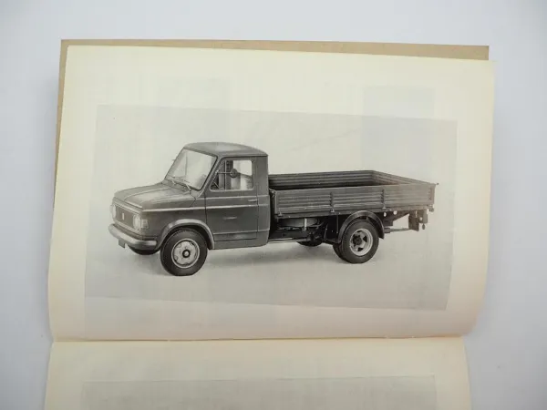 Original Fiat 616 N2 Lastwagen Betriebsanleitung Bedienung Wartung 1968