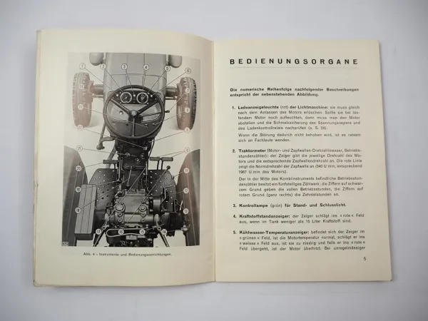 Original Fiat 640 640DT Traktor Betriebsanleitung Bedienung Wartungsplan 1974