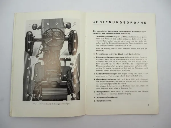 Original Fiat 750 special Schlepper Betriebsanleitung Bedienung Wartung 1971