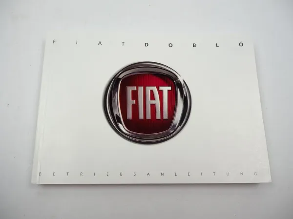 Original Fiat Doblo 263 Betriebsanleitung Bedienungsanleitung 4/2016 Bordbuch