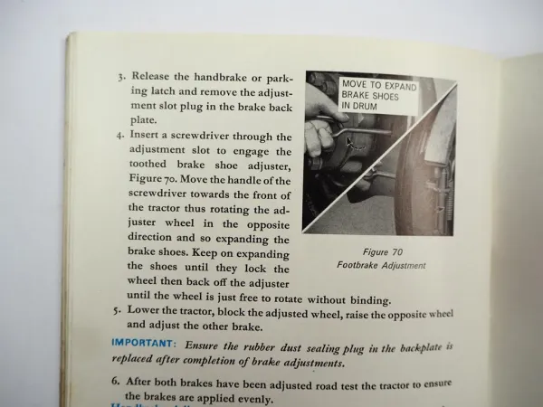 Original Ford Dexta 2000 Super Dexta 3000 Tractor Operators Manual 1964