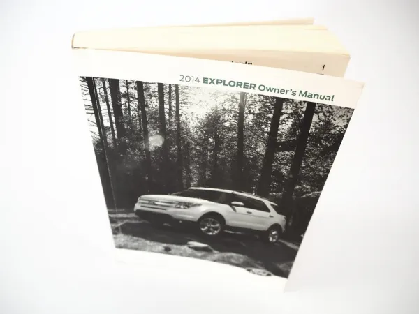 Original Ford Explorer Owners Instruction Manual & Maintenance 2/2014