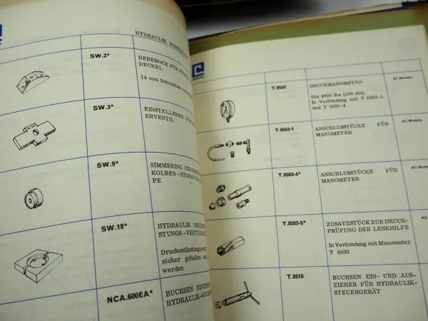 Original Ford Traktoren Service Mitteilungen 1965 - 1976 Werkstatthandbuch