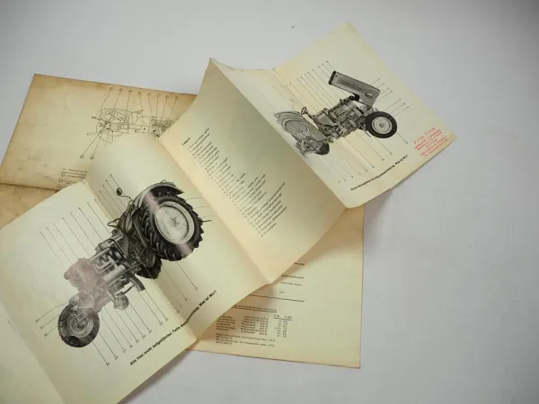 Original Güldner G30 G30S Schlepper Betriebsanleitung Übersicht Schmierplan