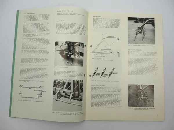Original Hassia DLV DNV Drillmaschine Betriebsanleitung Ersatzteilliste 1984