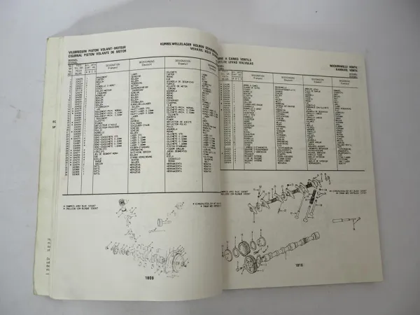 Original Hyster Challenger H 25 30 35 XL Gabelstapler Ersatzteilliste 1983