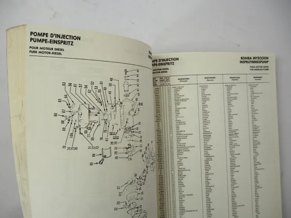 Original Hyster Challenger H 60 - 110 E Gabelstapler Ersatzteilliste 1982