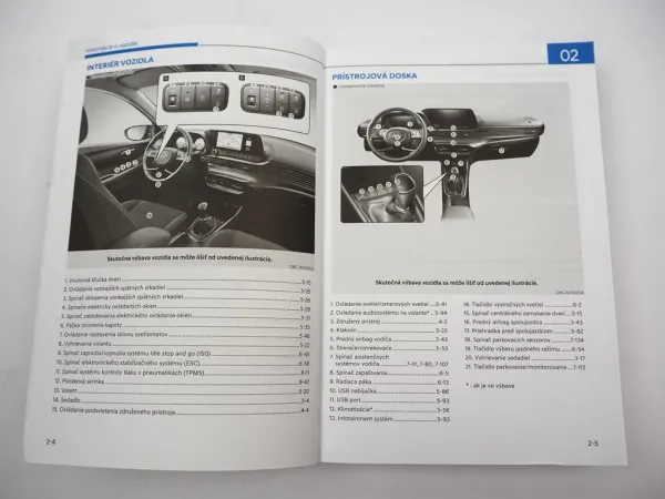 Original Hyundai BAYON Navod na obsluhu 2021 Obsluha Palubný manuál