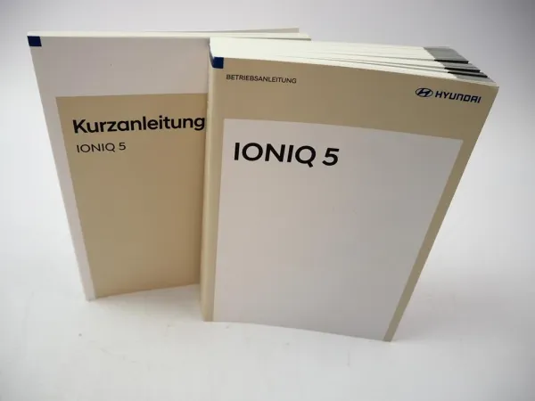Original Hyundai IONIQ 5 Betriebsanleitung 2024 Bedienungsanleitung Bordbuch