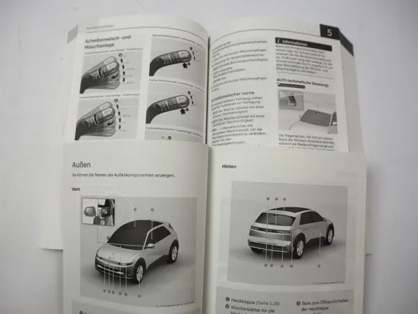 Original Hyundai IONIQ 5 Betriebsanleitung 2024 Bedienungsanleitung Bordbuch
